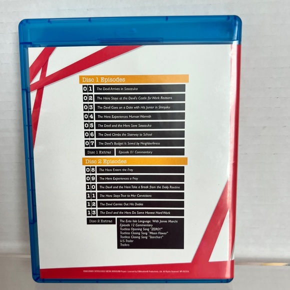 The Devil is a Part-Timer! Complete Box Set (Blu-ray/DVD Combo) Anime LIKE NEW - Picture 7 of 7